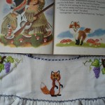 foxy embroidery and book